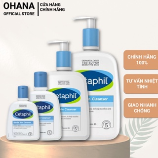 Sữa Rửa Mặt Dịu Nhẹ Cetaphil Gentle Skin Cleanser (59ml/125ml/250ml/500ml/1000ml)