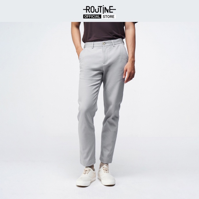 Quần Kaki Nam Chinos Form Slim Crop - Routine 10F21PCA002CR1