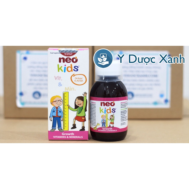 Mua  NEO KIDS GROWTH, 150ml, Bổ sung Vitamin và khoáng chất cho bé, trẻ em - Y Dược Xanh