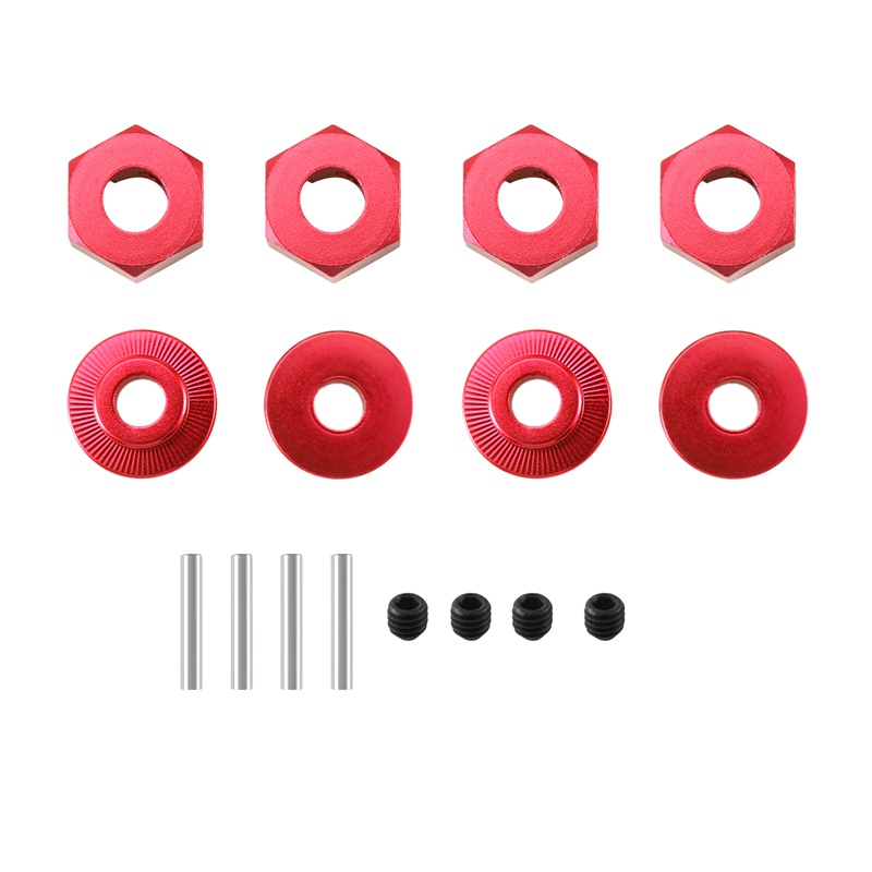 Trục Bánh Xe Kim Loại 17mm Thay Thế Cho Arrma 1 / 10 4S KRATON Outcast RC