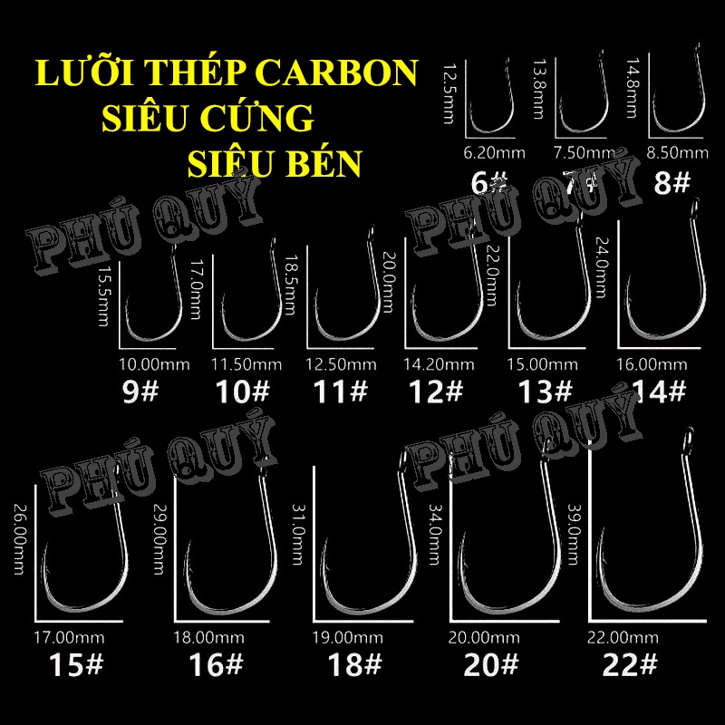 50 Lưỡi Câu Siêu Cứng