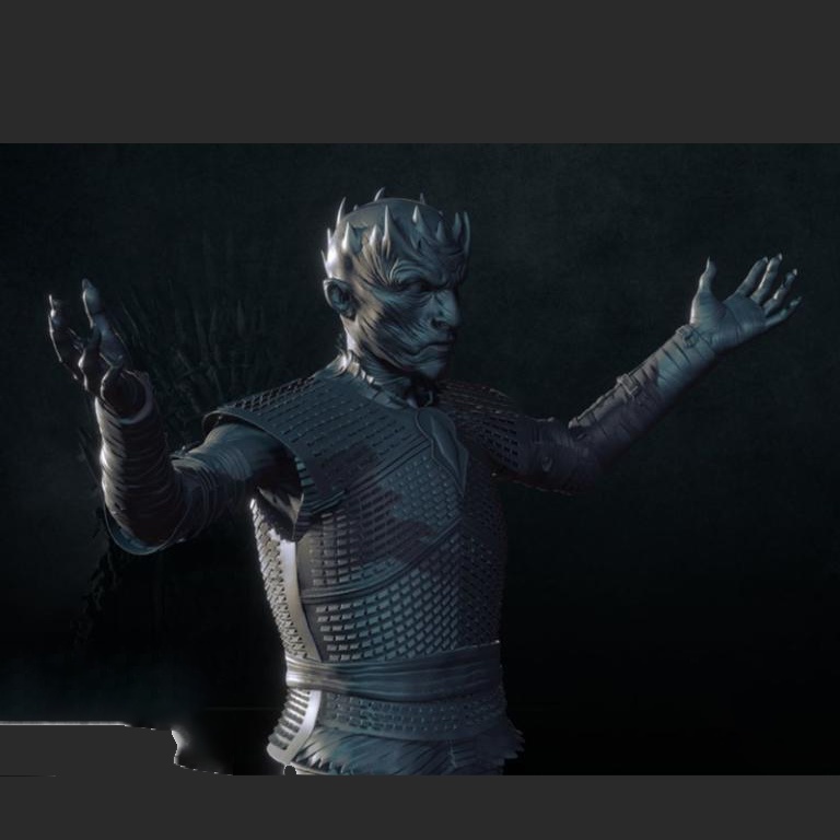 Tượng  Night King Game Of Thrones Bằng Chất Liệu Nhựa Resin - Cao 20 cm