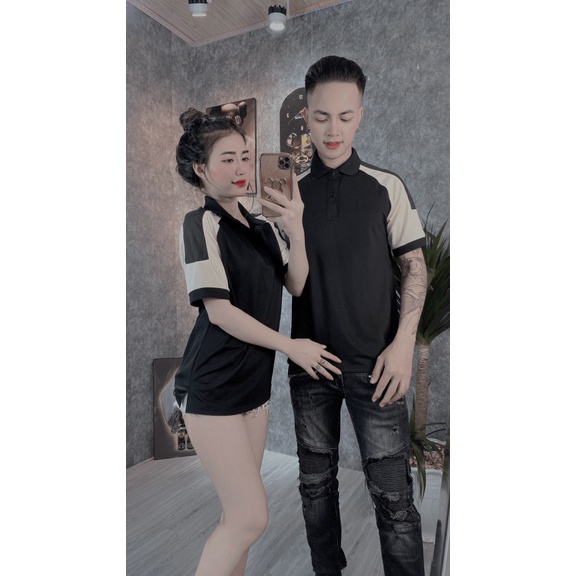 HÀNG MỚI POLO NAM NỮ THIẾT KẾ ĐƠN GIẢN THOẢI MÁI KHI MẶC HOKO SHOP HHP