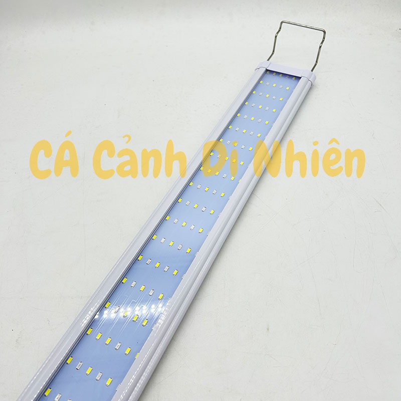 Đèn LED máng kẹp thành hồ cá 6 dãy đèn ĐỔI MÀU WRGB KK-6D-120 cho hồ 120-135 cm KK 6D 120