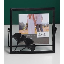 Khung Ảnh Để Bàn kim loại trong suốt KA7 Khung Hình hoa khô kèm chân đế