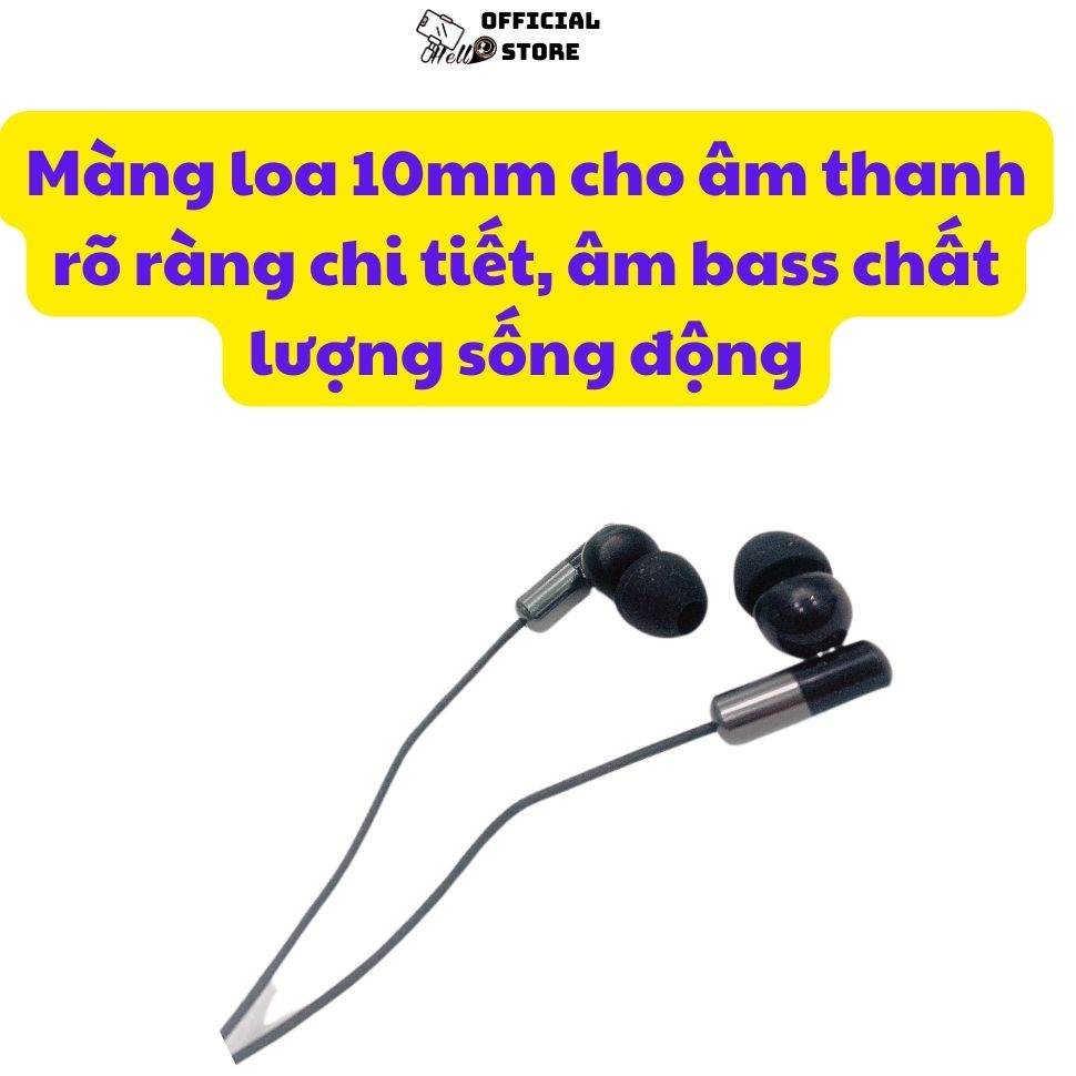 Tai Nghe Nhét Tai U955 𝐜𝐡𝐢́𝐧𝐡 𝐡𝐚̃𝐧𝐠 𝐬𝐞𝐧𝐝𝐞𝐦 Hello,Jack 3.5mm Có Dây Có Mic Chống Ồn Giá Rẻ Cho Điên Thoai