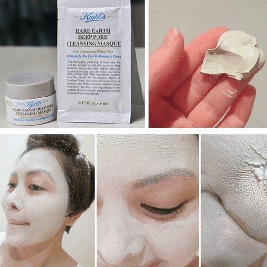Mặt nạ đất sét Kiehl's Rare Earth Deep Pore Cleansing Masque