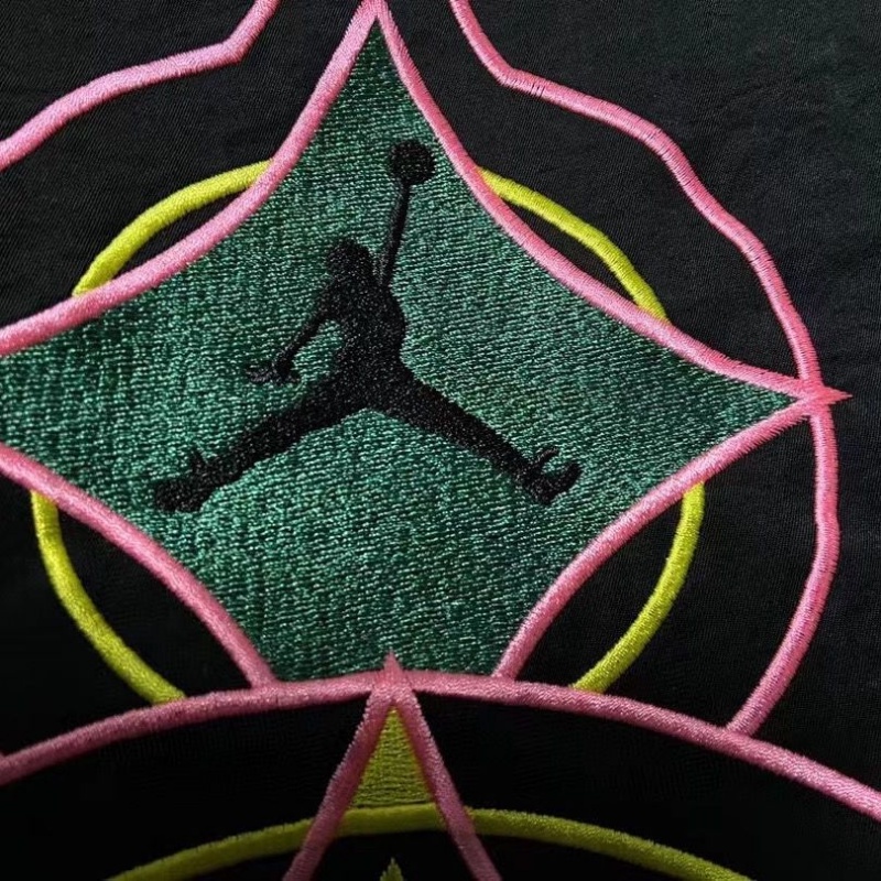 Áo Khoác Bóng Chày Thêu Chữ Nike100% Jordan Phiên Bản Giới Hạn Thời Trang Cho Nam