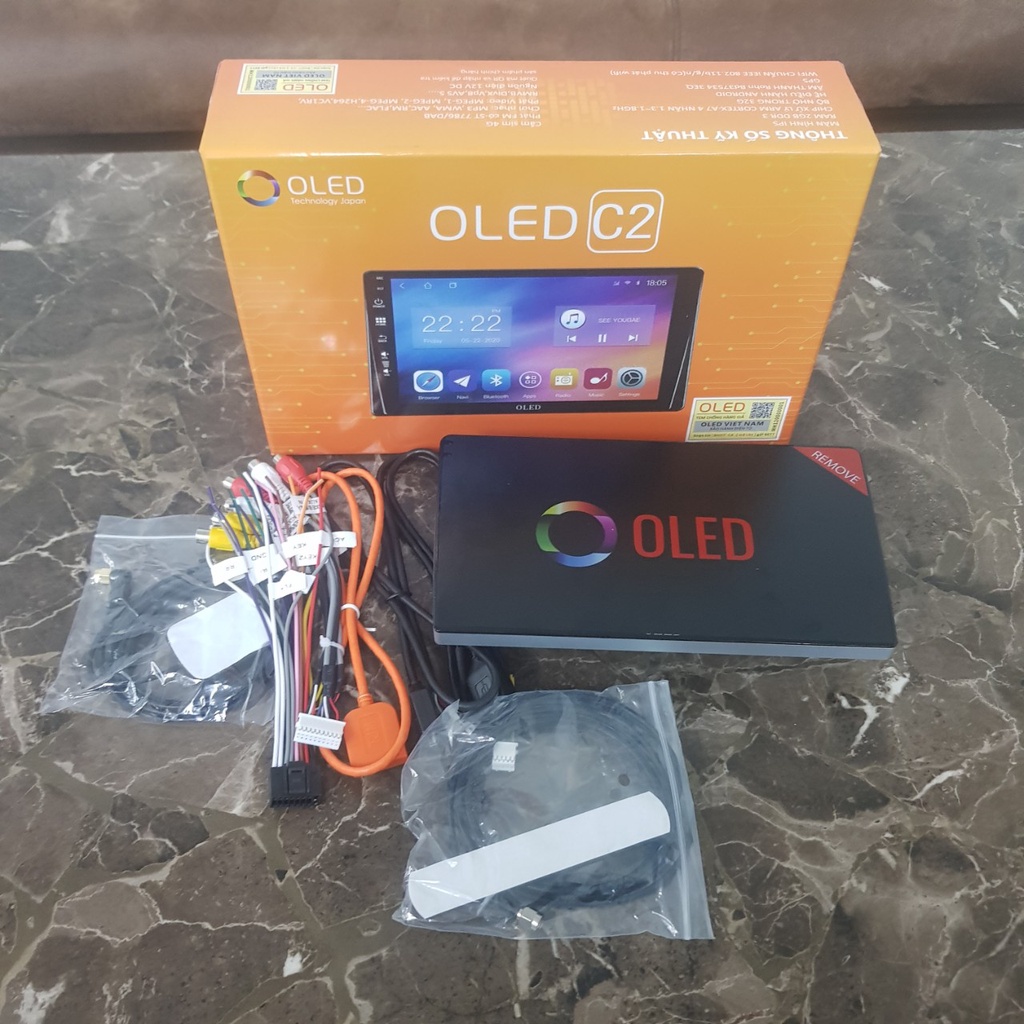Màn hình Android OLED C2 8 core