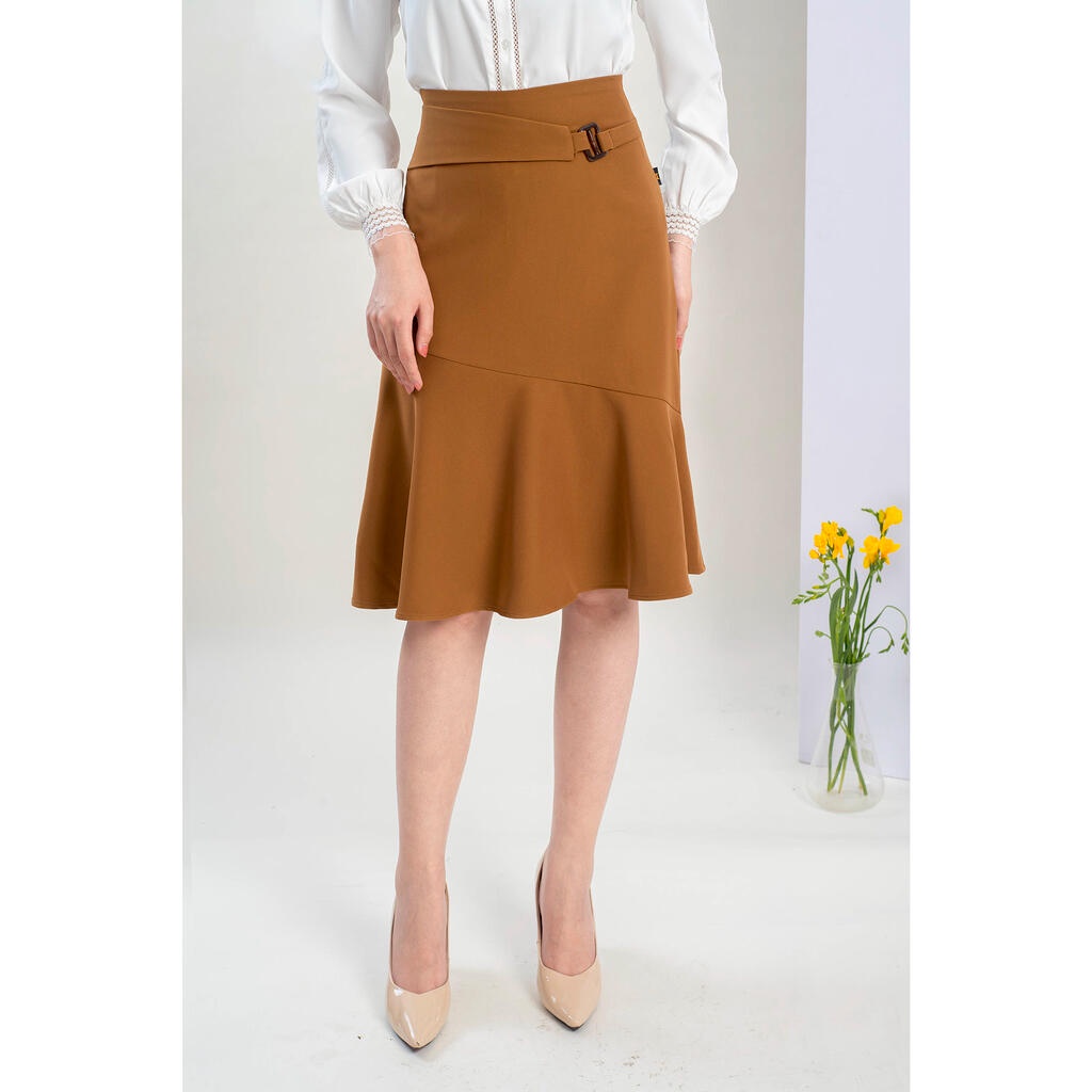 Zuýp Đuôi Cá, Phối Đai Vuông Cạp MMOutfit M-JU021120007