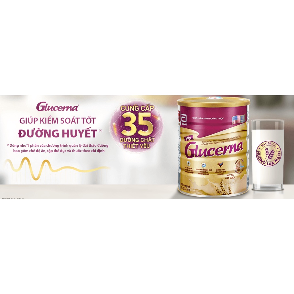 Sữa nước Glucerna Hương Vani Chai 220ml dành cho người tiểu đường - Hàng chính hãng, date mới nhất
