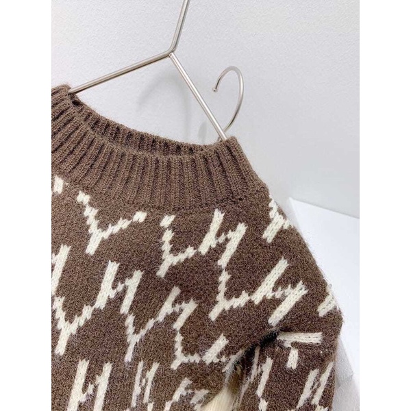 Áo len NY có lót bông cực ấm cho bé