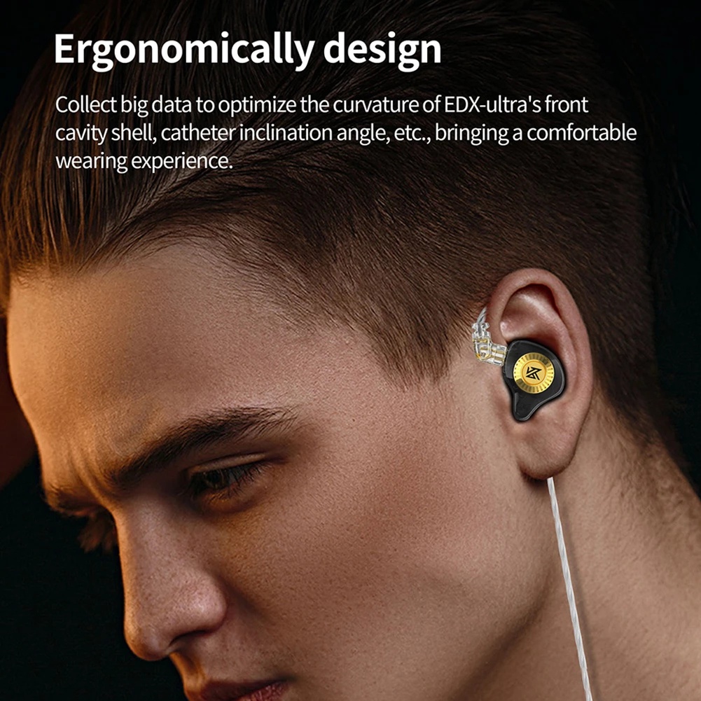 Tai Nghe Thể Thao Nhét Tai KZ EDX Ultra HiFi Chống Tiếng Ồn ZES EDS