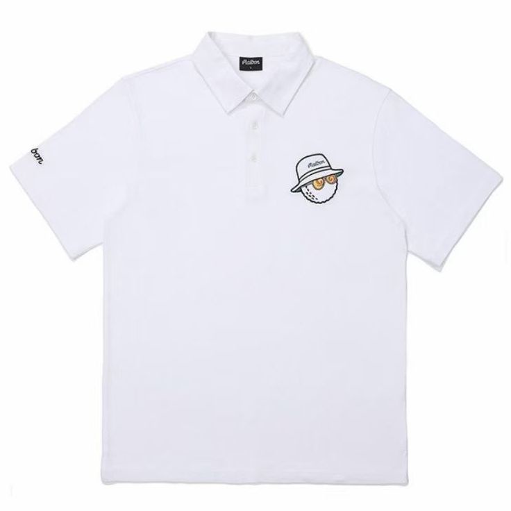 Áo polo MALBON CCPER 2022 Tay Ngắn Bằng Cotton Trơn Phong Cách Hàn Quốc Mới Cho Nam