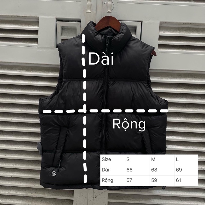 ÁO PHAO GILE Z4RA LÔNG VŨ NHẸ NHÀNG, ẤM ÁP