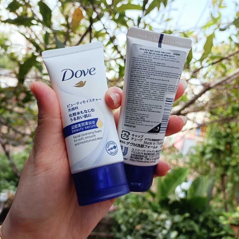 Sữa rửa mặt dưỡng ẩm Dove