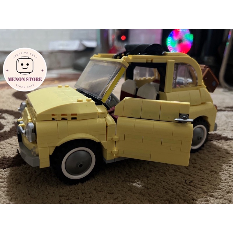 Đồ chơi lắp ráp 71063 10271 Mô hình xe F.i.a.t 500