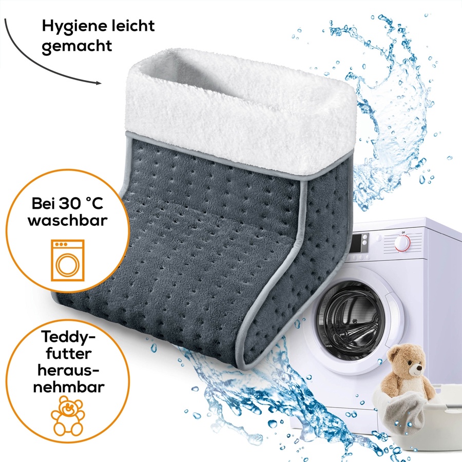 Ủng Sưởi Ấm Chân Sạc Điện Beurer FW20 | Chất Liệu Mềm Mịn Và Ấm Áp , Chăm Sóc Đôi Chân Trong Mùa Đông Giá Lạnh