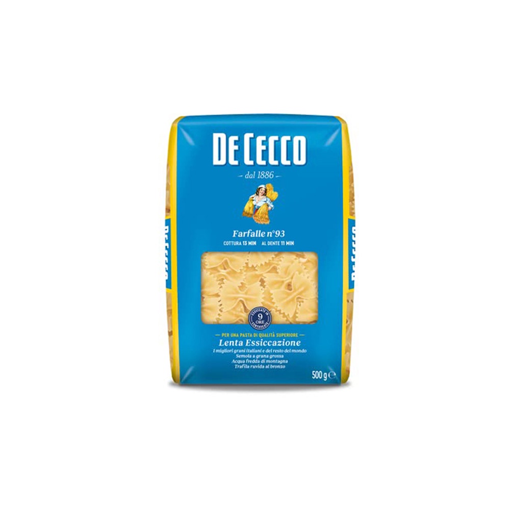 Nui Nơ Farfalle số 93 Dececco 500g