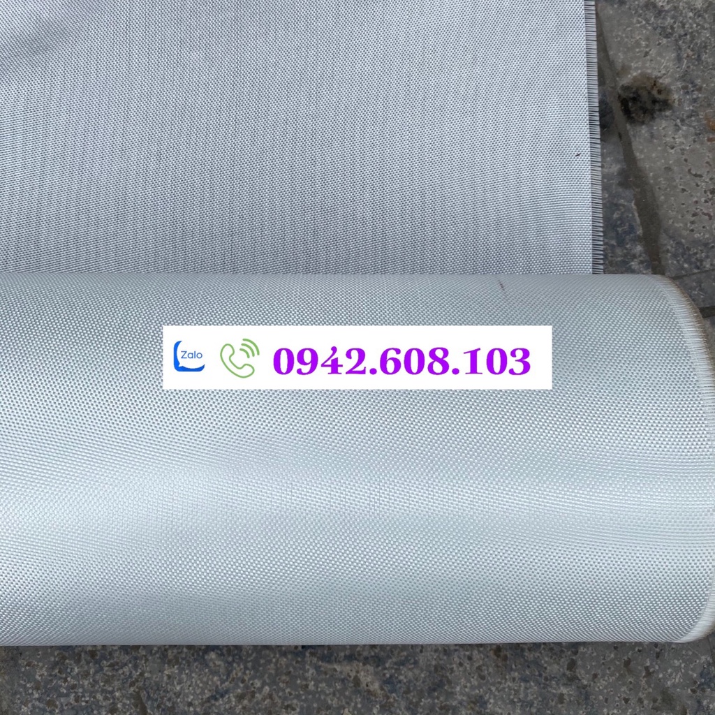 Sợi vải thủy tinh chống cháy cách nhiệt khổ 1m Vải thủy tinh chống cháy 220*