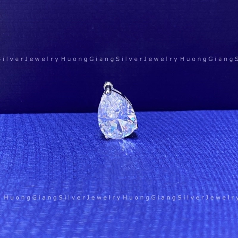 Khuyên rốn Zinna bạc s925 xi kim - HuongGiangSilver