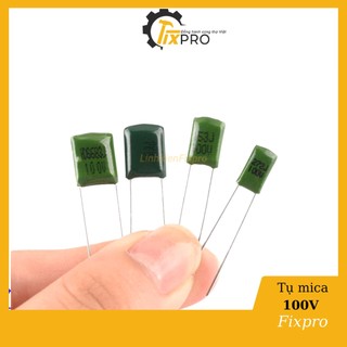 Tụ mica 2A102J 100nF 100V (10c)