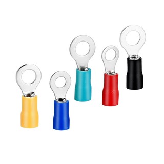 100 cái Đầu cos tròn phủ nhựa RV đủ size