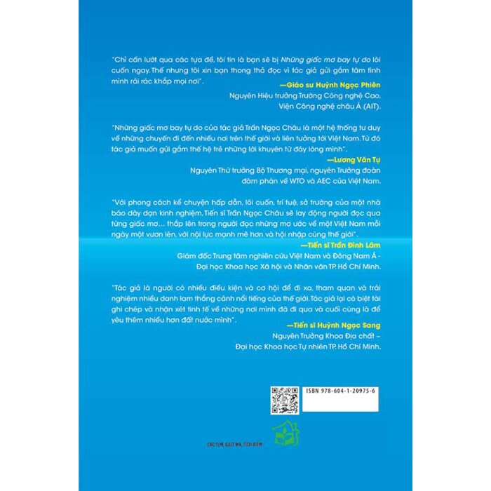 Sách NXB Trẻ - Những Giấc Mơ Bay Tự Do
