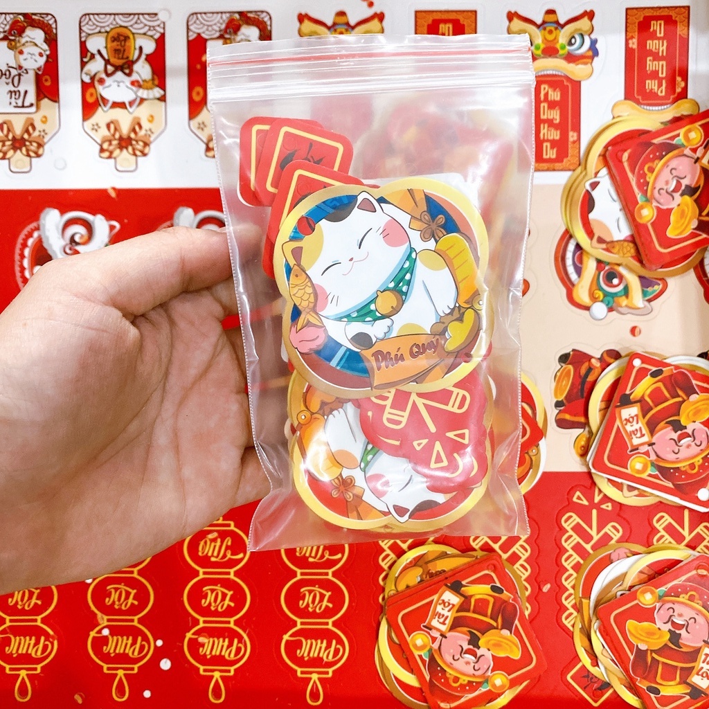 TAG TREO MIX MẪU - SET 43 CÁI