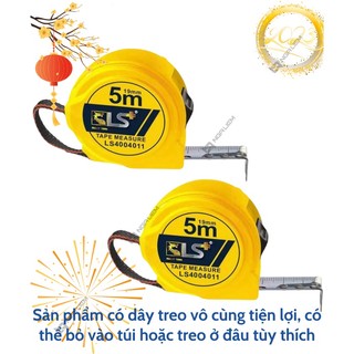 Thước vàng & xanh 2 mặt LS+