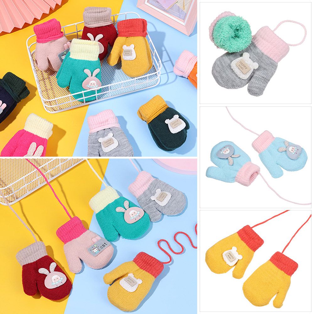 Găng Tay Giữ Ấm Thoải Mái Cho Bé 1-6 Tuổi
