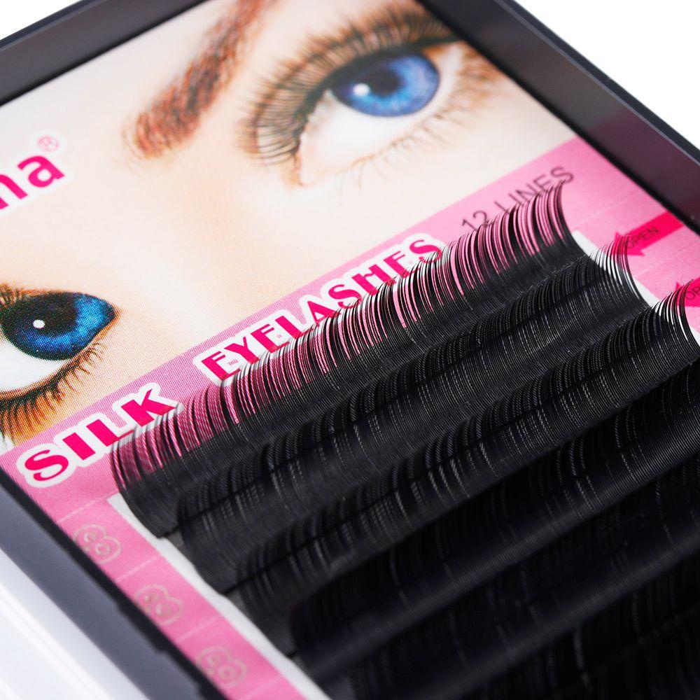 Lông Mi Giả 12 Hàng Dài Bán Vĩnh Viễn Thời Trang 0.10 0.15 Dành Cho Nữ