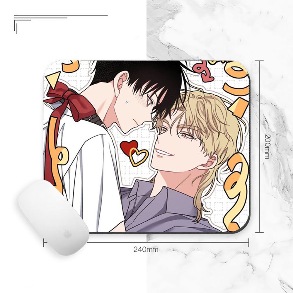 Miếng lót chuột IN HÌNH LOW TIDE IN TWILIGHT Đêm bên làn nước manhua BL anime chibi tiện lợi xinh xắn