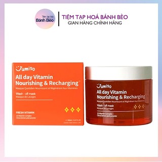 Mặt nạ nuôi dưỡng làm sáng da Jumiso All Day Vitamin Nourishing & Recharging Wash-Off Mask 100ml