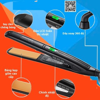 Máy kẹp tóc chỉnh nhiệt cao cấp, máy duỗi tóc 801 chuẩn salon tóc máy là tóc thẳng-STA2018
