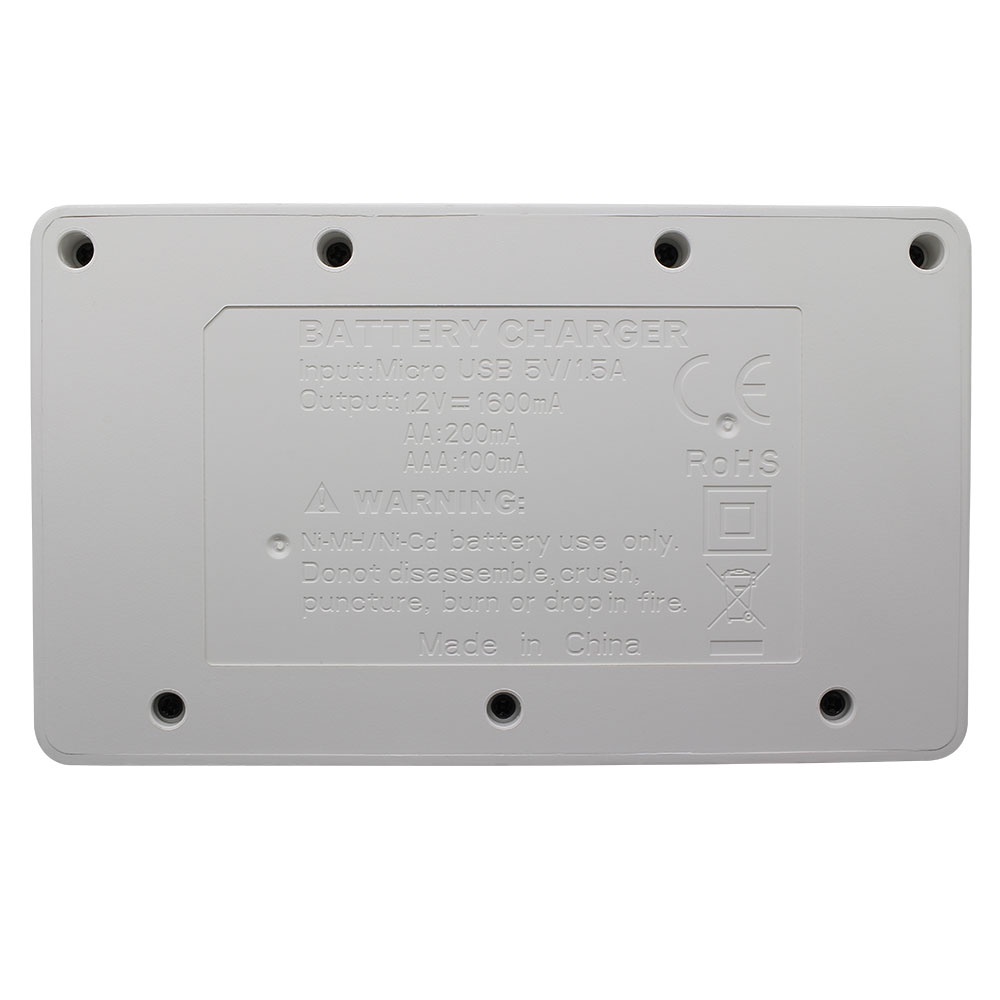 Máy sạc SealPower SNIU-205 kèm pin sạc AA 2400mAh / AAA 1000mAh,2A/3A , sạc 8 kênh đa năng có đèn báo(chính hãn