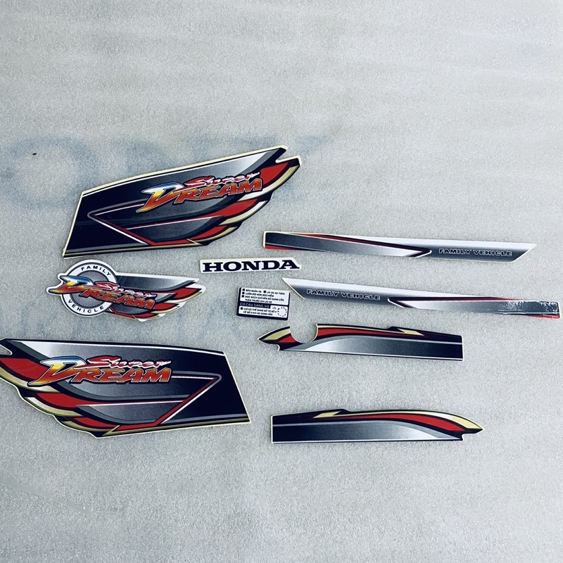 Tem team xe super Dream việt drem thái limited đời đầu