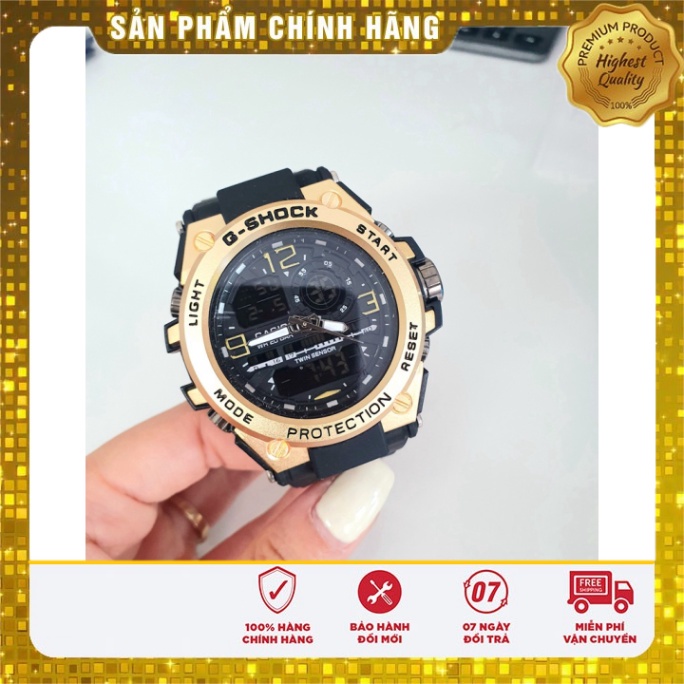 Đồng hồ đeo tay Nam G Shock GTS 8600 Original –Chống nước 20Bar Viền Thép không gỉ, Nam tính, 45mm