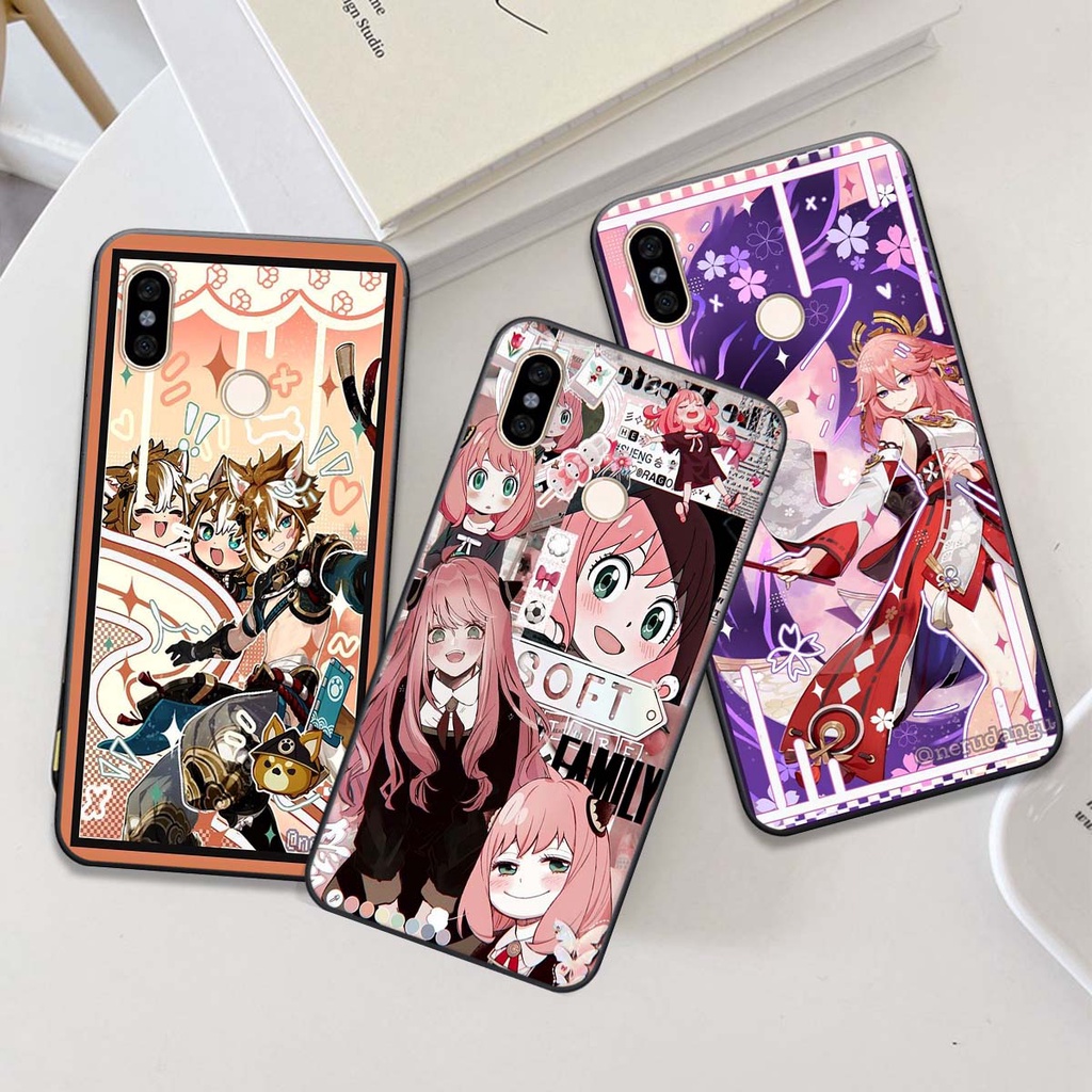 Ốp Xiaomi Redmi note 5 / Redmi note 6 / Redmi note 7 bộ hình anime siêu cute, siêu đáng yêu