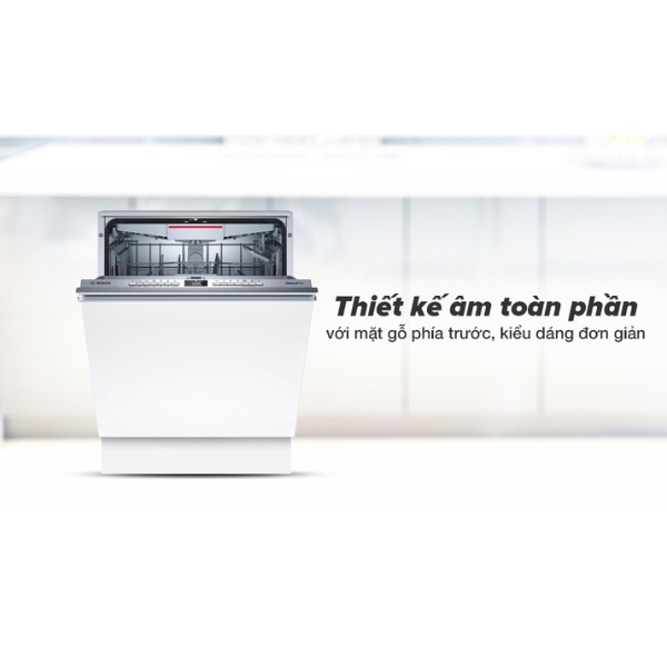 Máy Rửa Chén Bát Âm Tủ BOSCH SMV6ZCX42E Series 6 - Hàng Chính Hãng