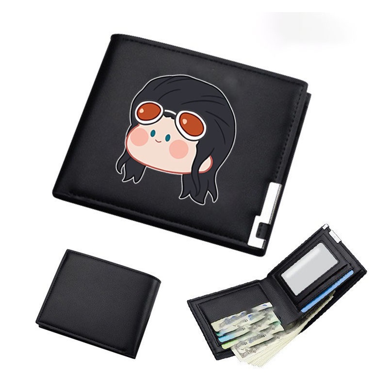 Ví da cầm tay nam nữ in hình ONE PIECE Đảo Hải Tặc ver MẶT CUTE tiện lợi anime chibi