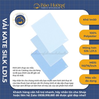 Vải Kate Silk Lạc Đà _  Khổ 1m50 _ Phần B