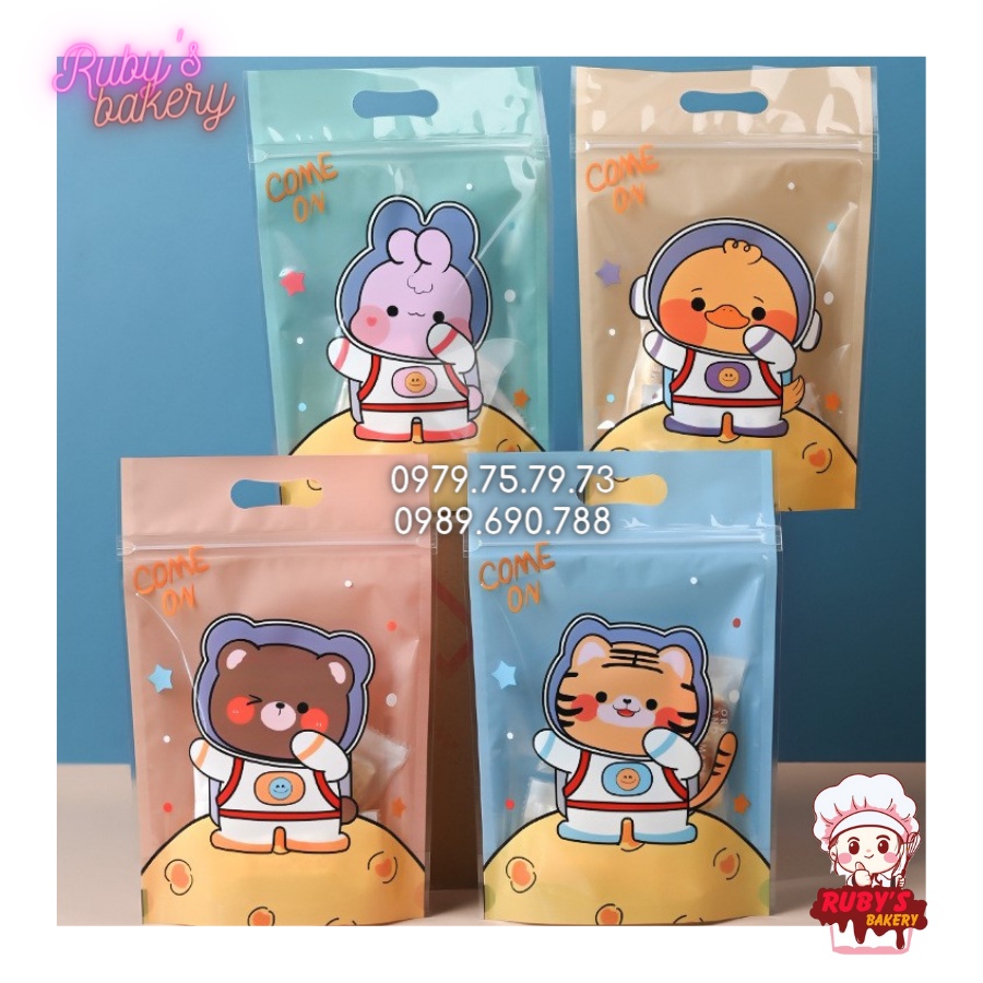 SET 10 chiếc _ Túi ZIP đựng kẹo bánh 15.5x23cm / Túi ZIP Nhiều mẫu