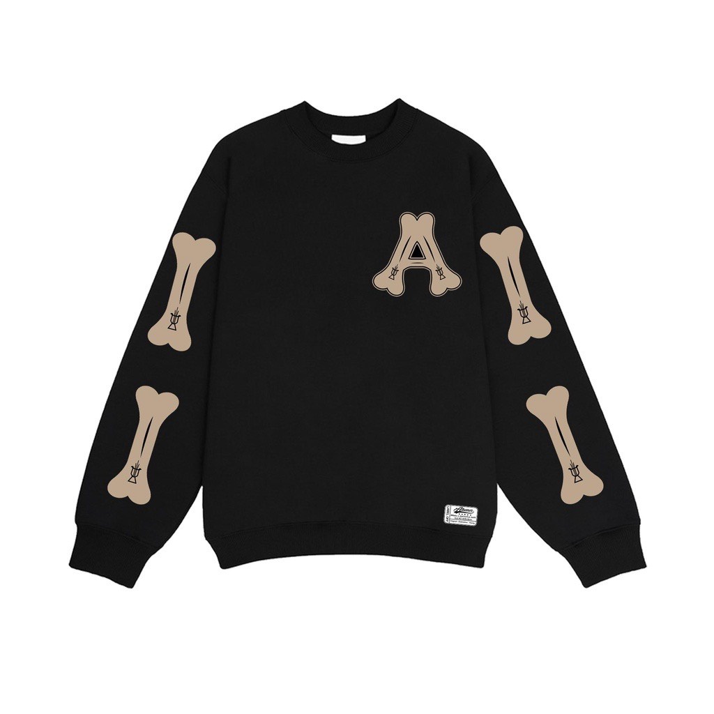 Áo Sweater Athanor Chữ A Vải Nỉ Bông 100% Cotton Cao Cấp