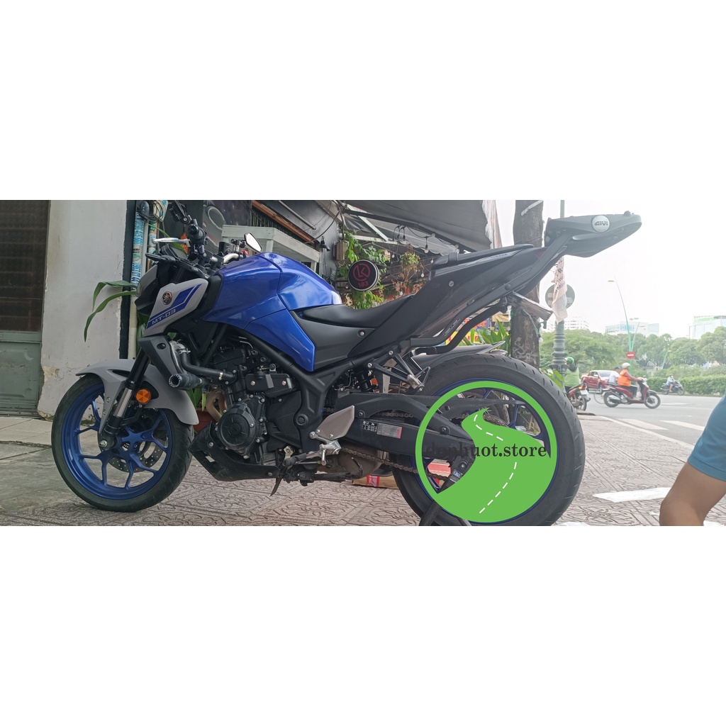 Baga Givi SRV YAMAHA R25 / MT25 /MT03  - Chính hãng