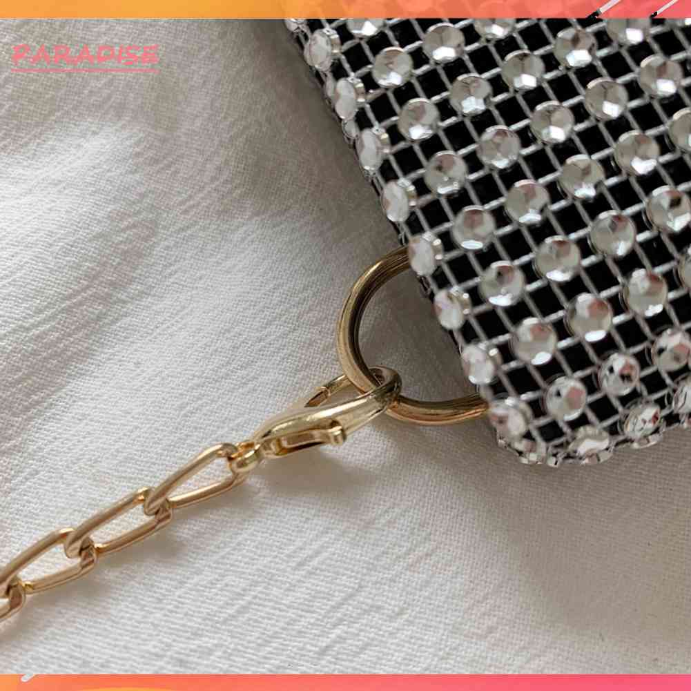 Mới Túi Đeo Chéo Đính Đá Lấp Lánh Thời Trang Cho Nữ
