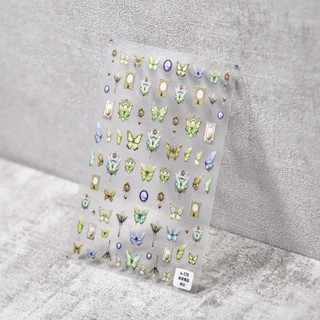 sticker lụa 5d cao cấp trang trí nail ta176