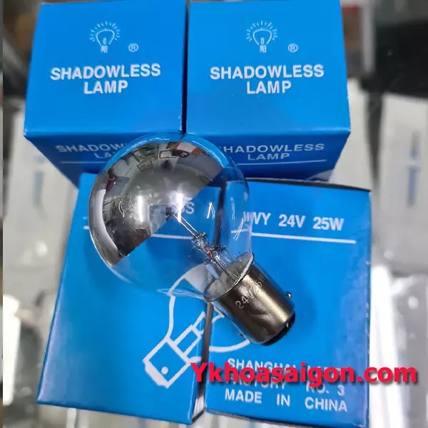 Bóng Đèn Mổ 24V-25W Tráng Gương - 1 Cái - Mới 100% - Có SHIP HỎA TỐC