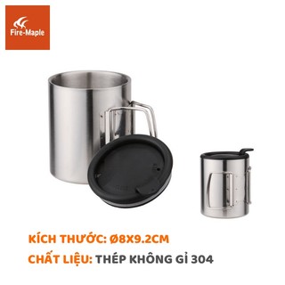 [CHÍNH HÃNG] CỐC GIỮ NHIỆT DÃ NGOẠI 320ML FIRE MAPLE