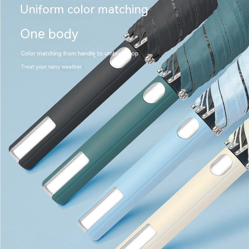 Mới Dù Che Nắng Bằng vinyl Tay Cầm Dài Cỡ Lớn Đơn Giản Cho Nam Nữ